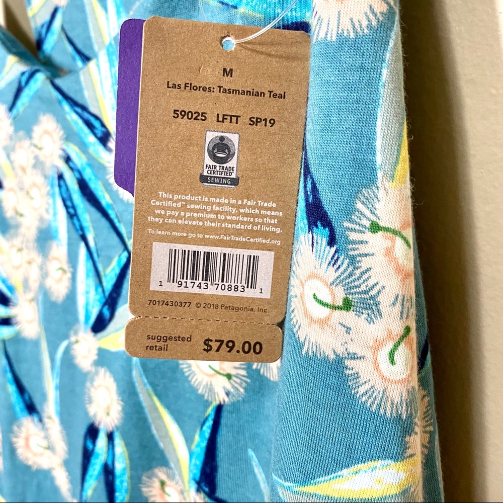PATAGONIA Edisto Dress - Tasmanian Teal NWT - Picture 2 of 12